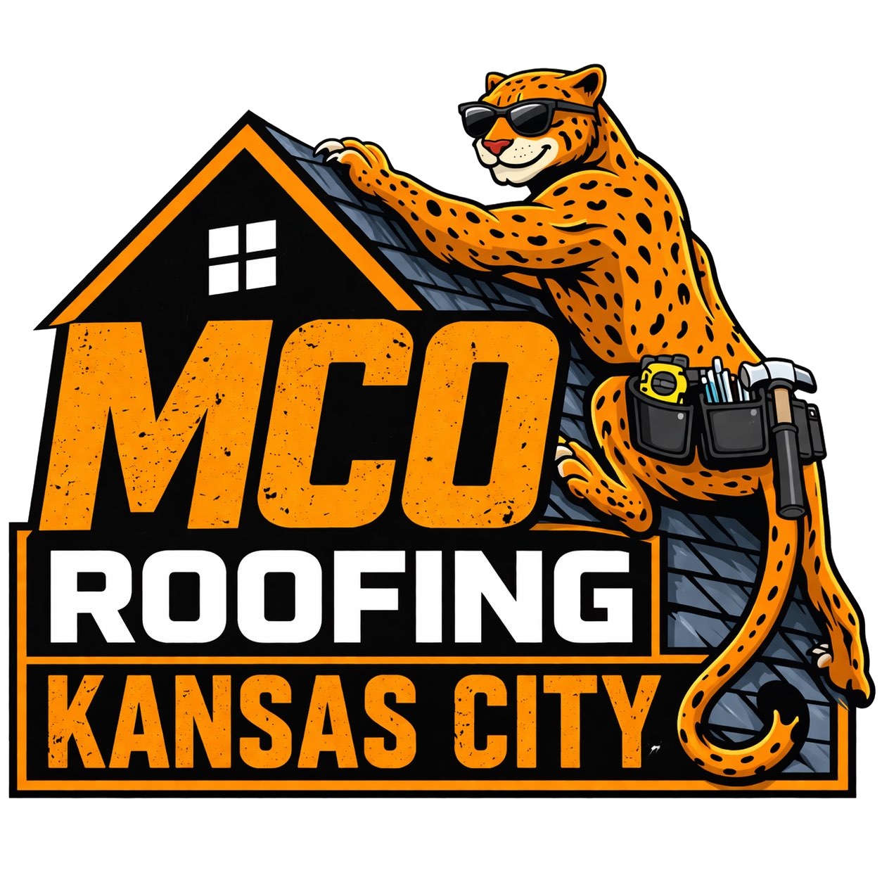 MCO Roofing Jaguar Mascot